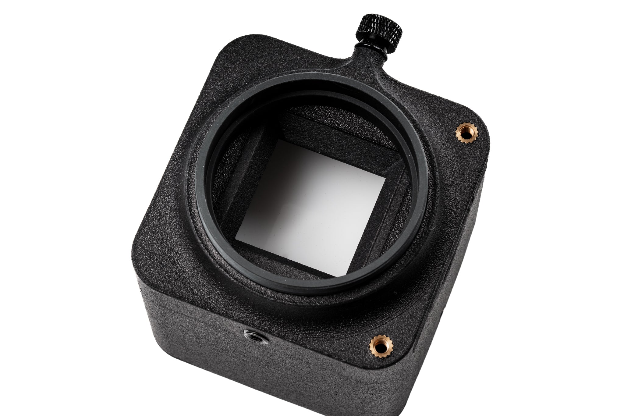 easy35 126 Holder attached to a body on a white background.