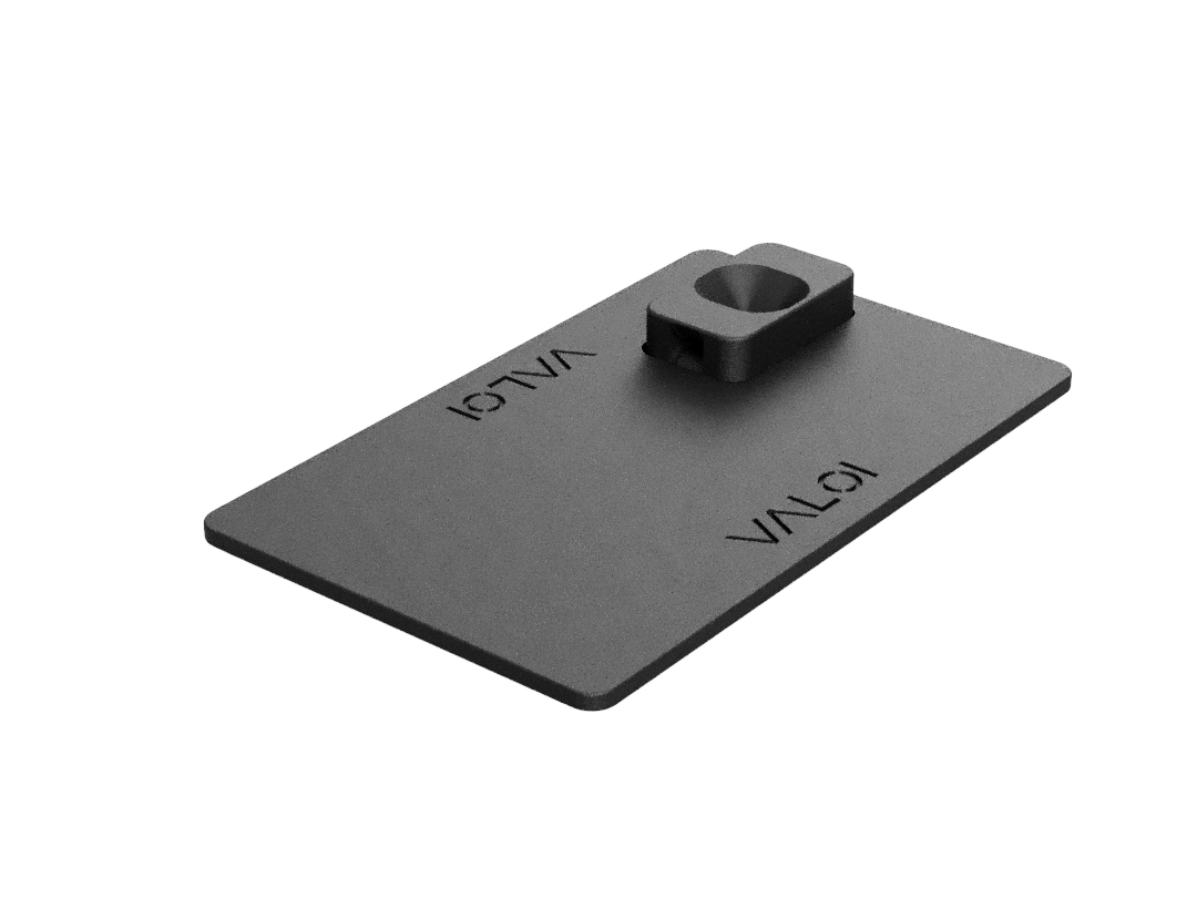 VALOI Custom Series 8mm holder on a transparent background.