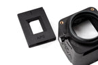 easy35 APS holder with a body on a white background.