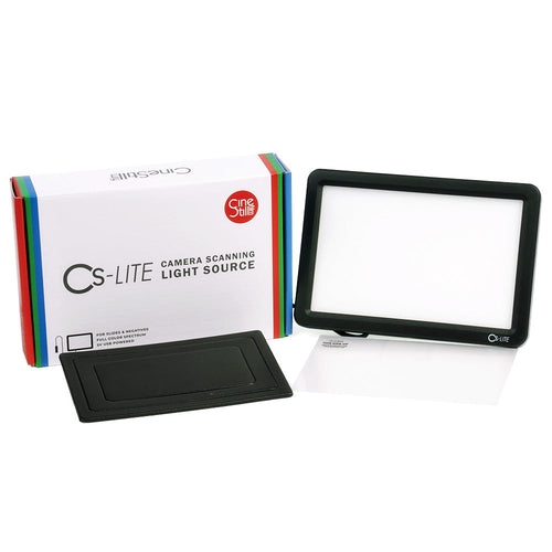 Cinestill CS-LITE gesamtes Produkt auf weißem Hintergrund.