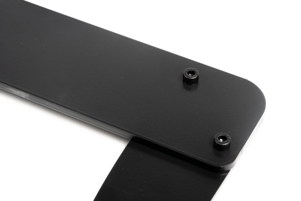 A close-up of Essential Copy Stand v2 leg on a white background.