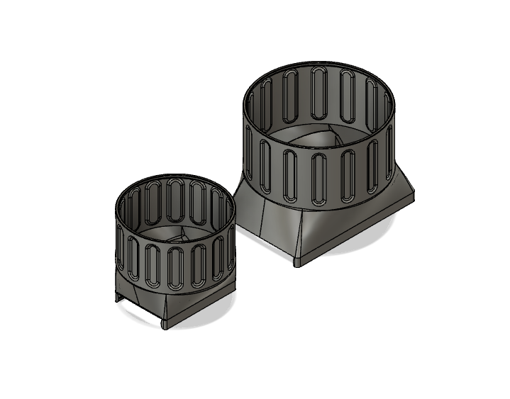 3D Model File: VALOI 360 Scanning Hood on a white background.