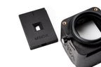 Valoi Minox Holder with a body on a white background.