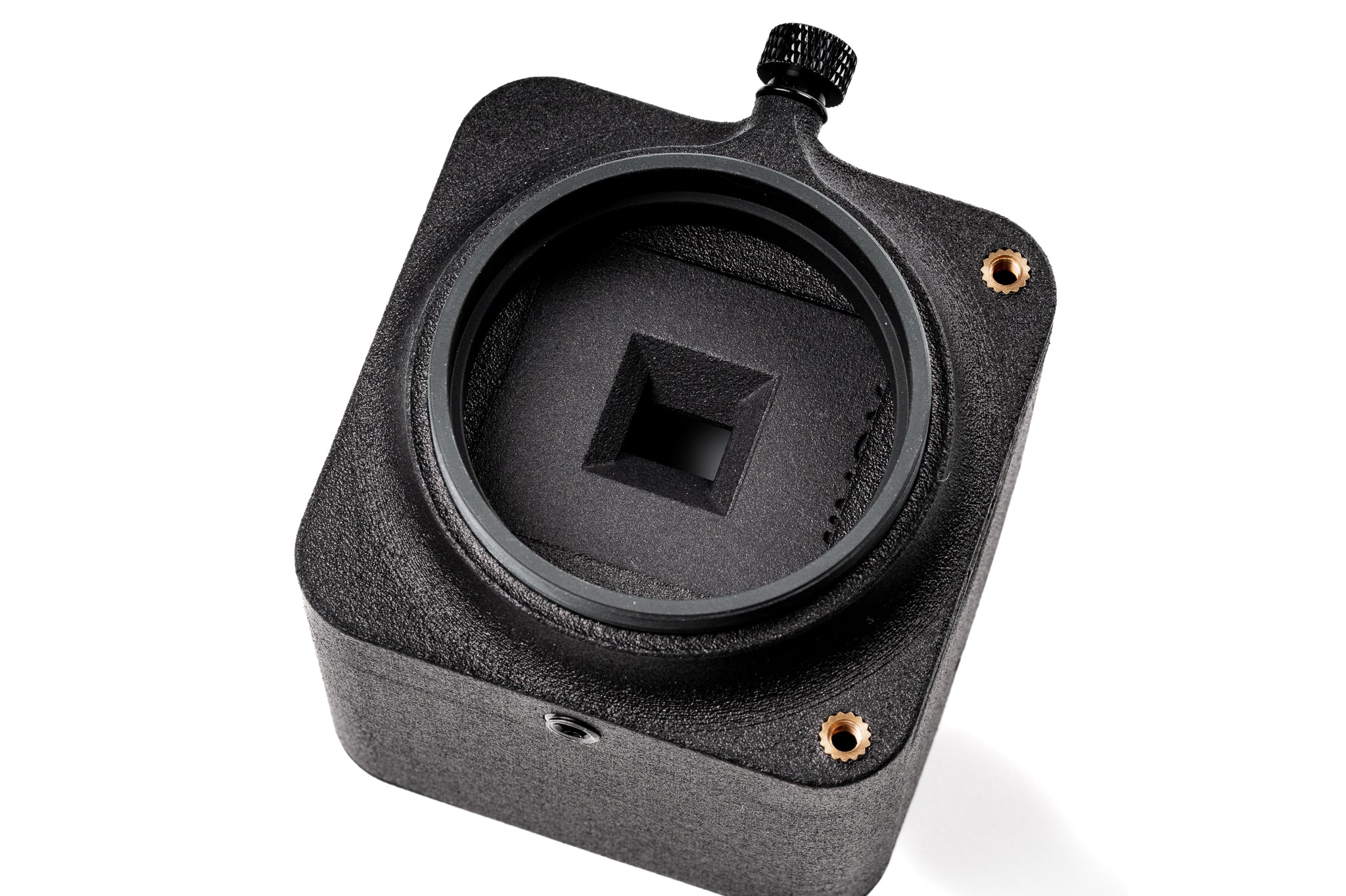 Valoi Minox Holder inside a body on a white background.