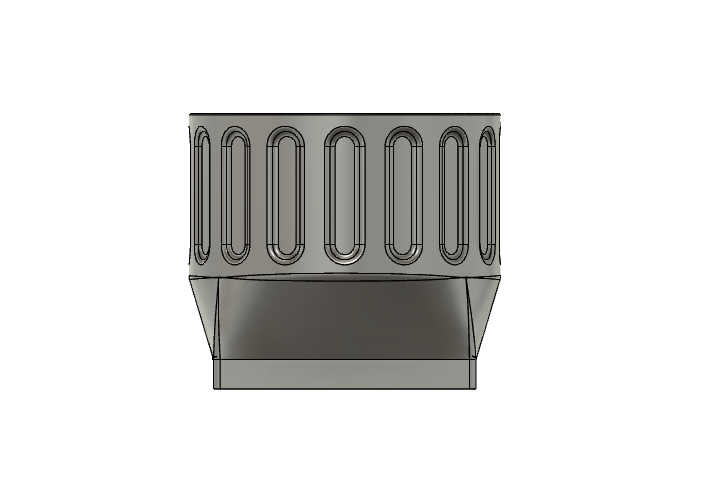 3D Model File: VALOI 360 Scanning Hood on a white background.