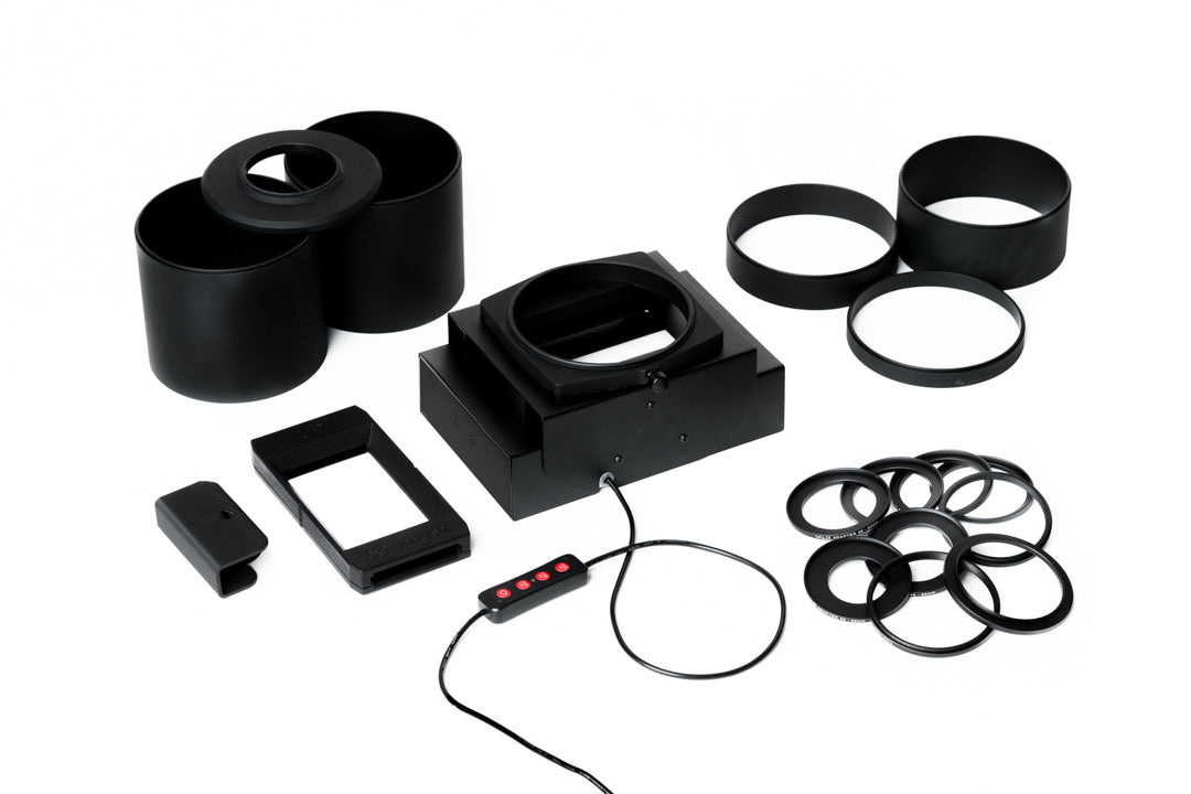 Easy120 all parts separately on a white background.