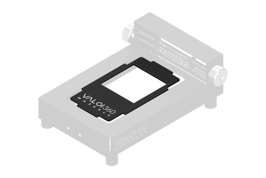 Valoi Film Mask 6x6 on a white background.