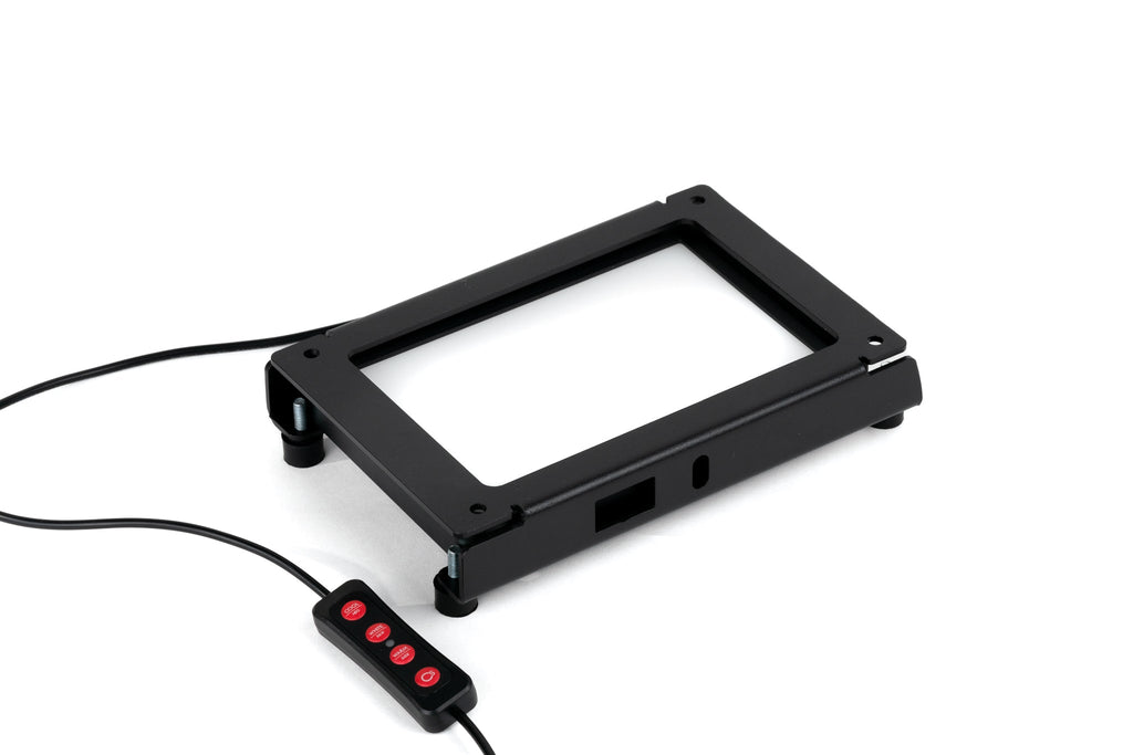 LightAdapter for CS-LITE with remote control on a white background.